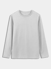 Ash Grey Full Sleeves T Shirt