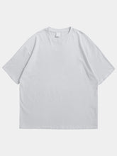 ASH GREY OVERSIZED T SHIRT