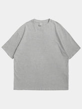 HEATHER GREY OVERSIZED T SHIRT