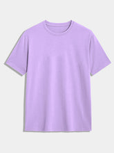 LILAC BLANK SLIM FIT T SHIRT