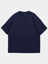 NAVY BLUE OVERSIZED T SHIRT