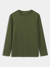 Olive Green Full Sleeves T Shirt