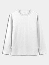 White Full Sleeves T Shirt