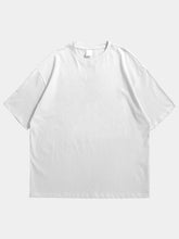 WHITE OVERSIZED T SHIRT