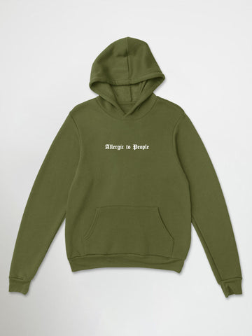 Allergic To People Hoodie