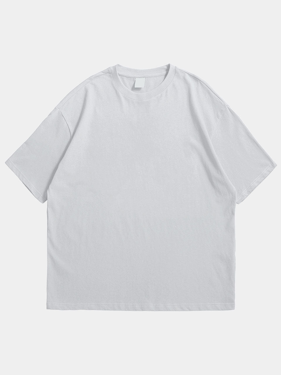 ASH GREY OVERSIZED T SHIRT