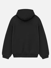 Black Oversized Hoodie