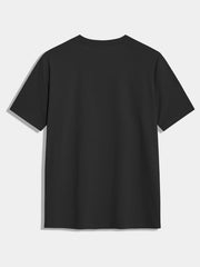 BLACK BLANK SLIM FIT T SHIRT