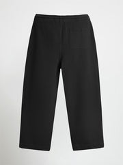BLACK STRIGHT TROUSER