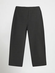 CHARCOAL STRAIGHT TROUSER