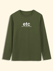 Bundle Of 3 - Minimal Graphic Tees Full Sleeves