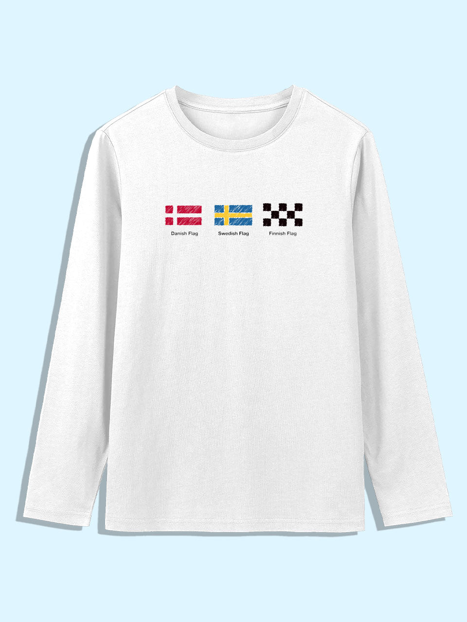 Bundle Of 3 - Minimal Graphic Tees Full Sleeves