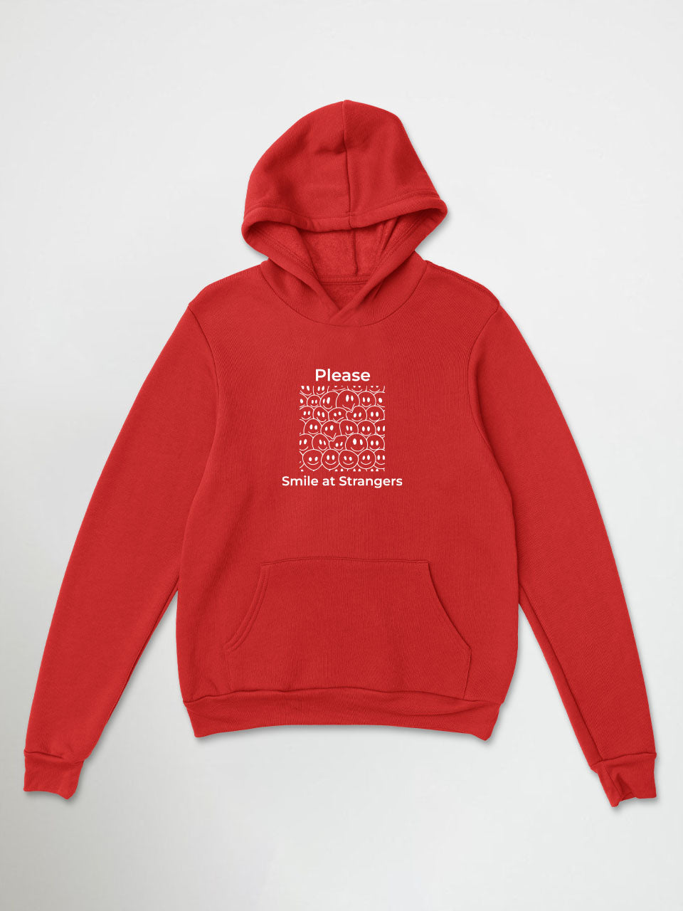 Please Smile At Srangers Hoodie