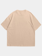 PEACH OVERSIZED T SHIRT
