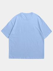 SKY BLUE OVERSIZED T SHIRT