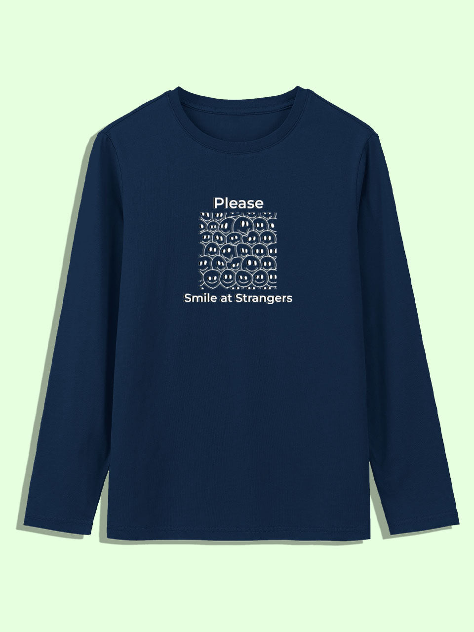 PLEASE SMILE AT STRANGERS