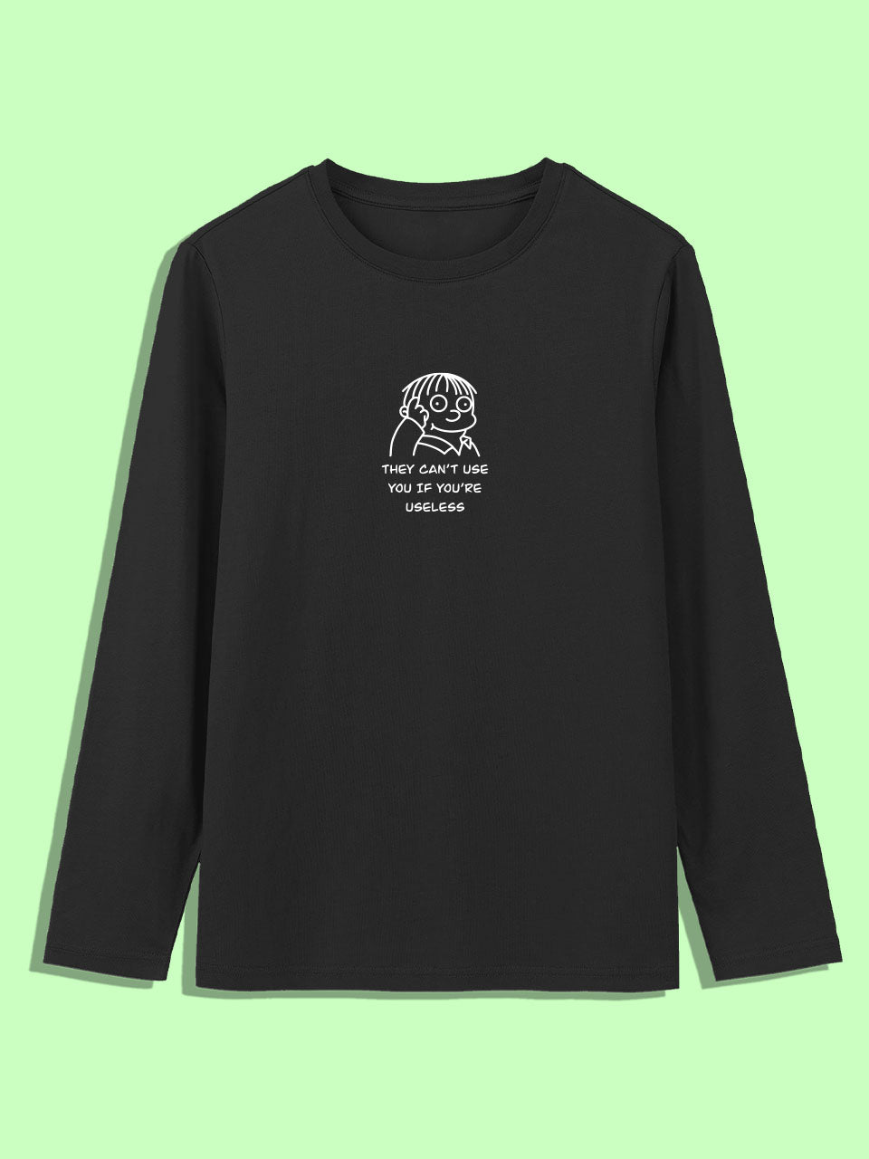 Bundle Of 3 - Minimal Graphic Tees Full Sleeves