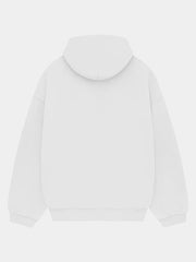 White Oversized Hoodie