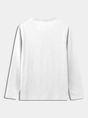 WHITE FULL SLEEVES T SHIRT