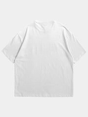 WHITE OVERSIZED T SHIRT