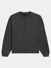 Washed Oversized Sweatshirt