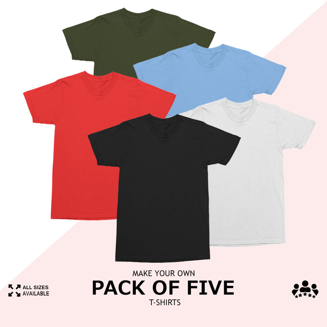 Pack Of Five T-Shirts